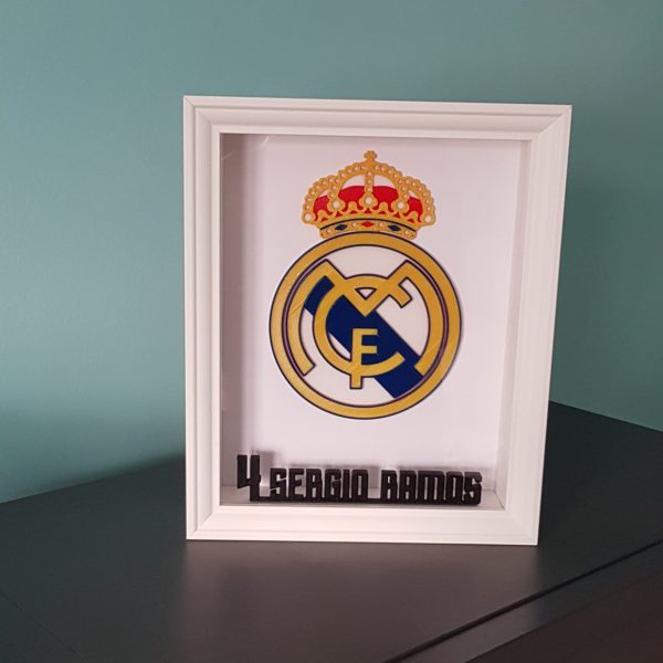 Cuadro Real Madrid personalizado